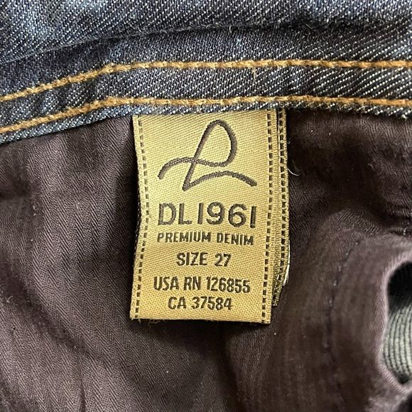 DL1961 Women's High Rise Straight Leg Jeans Denim 4-Way 360 Stretch Comfort 27 - Picture 6 of 8